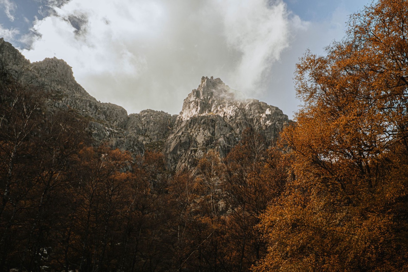 Rocky high ground in Portugal's Serra da Estrela
